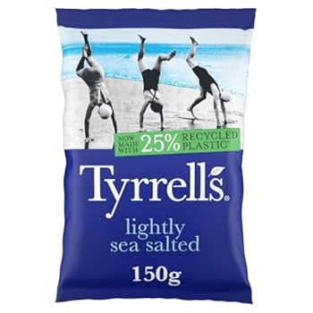 Chips Légèrement Salées au Sel de Mer