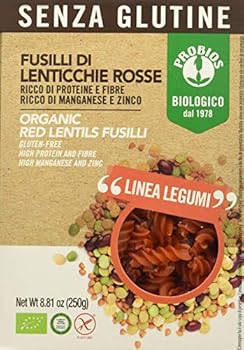 Pâtes aux Lentilles Rouge Fusilli
